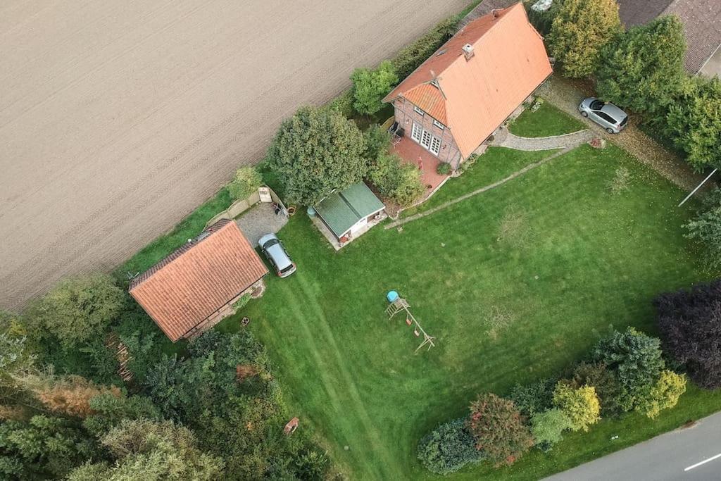Fachwerk-Ferienhaus, Ruhe Auf Dem Land, Haustiere Willkommen, Leihfahrraeder, 24-7 Check In Kirchlinteln Εξωτερικό φωτογραφία